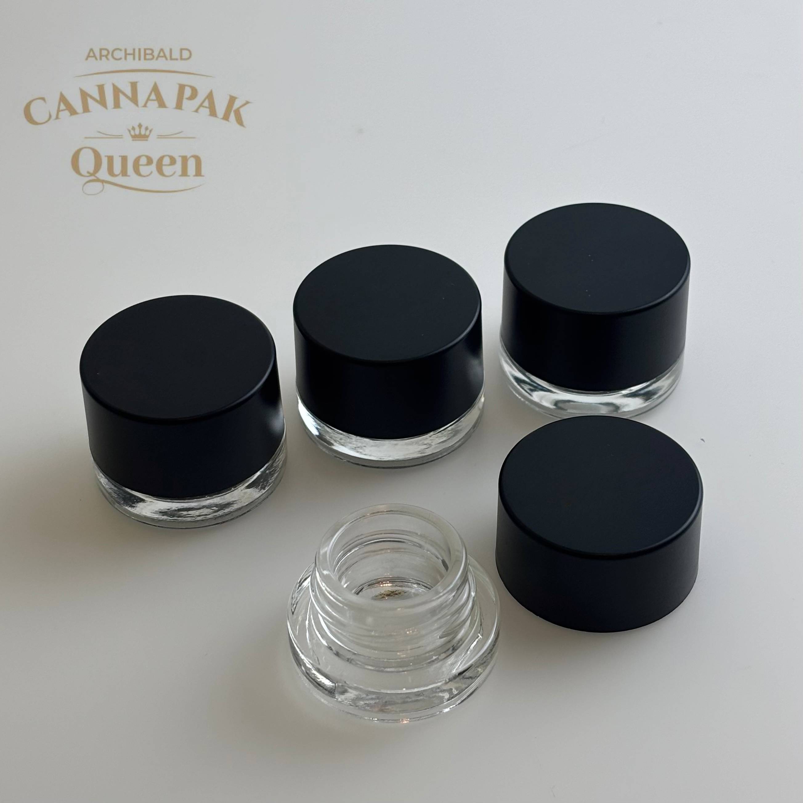 cannabis packaging concentrate jar